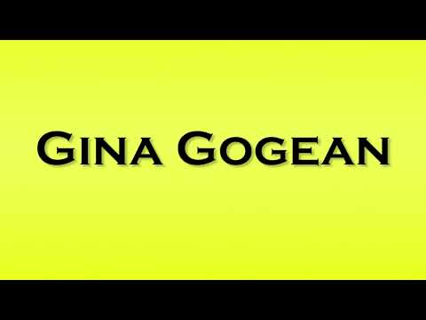 Pronunciation of Gina Gogean