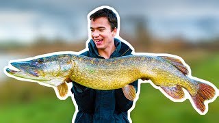 GIANT PIKE in CRYSTAL CLEAR WATER!