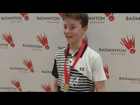 U15 Quad 2019 - Men's singles Champion Oliver Butler interview