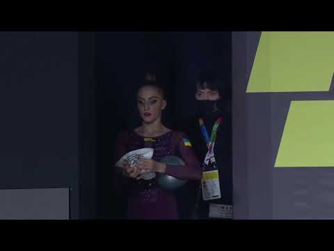 Polina Karika (UKR) - Ball Q - 2020 European Championships Kyiv