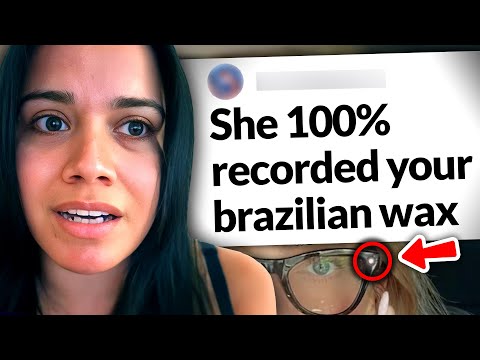 TikToker FREAKS OUT After Realizing Her Waxer Is Wearing Meta's Camera Glasses
