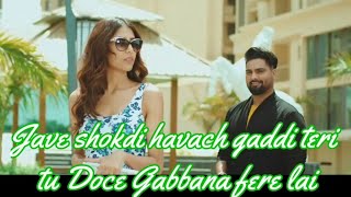 Dolce Gabbana - WhatsApp Status • Navv Inder