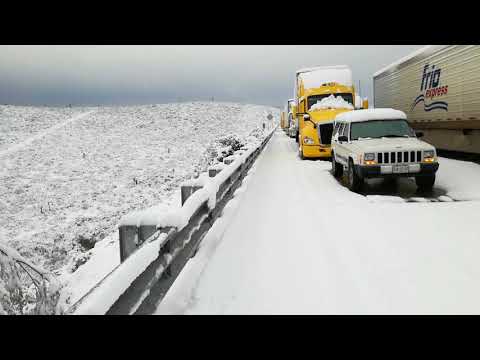 Nevada Monterrey - Laredo km 66 8 de diciembre de 2017