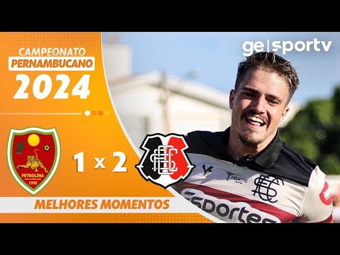 Gols e lances de Petrolina x Santa Cruz