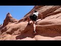 Devils Garden Hike: Camera Man Gets Injured (Warning-lots of scrambling & easy to get lost