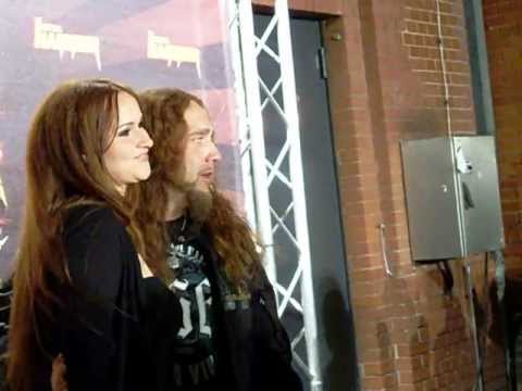 Martin Kesici + Freundin Mandy bei der Metal Hammer Award Show in Berlin 14.09.2012