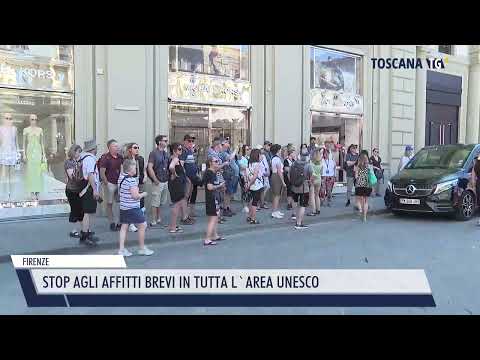 2023-06-01 FIRENZE - STOP AGLI AFFITTI BREVI IN TUTTA L'AREA UNESCO