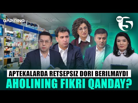 Aptekalarda retsepsiz dori berilmaydi | Aholining fikri qanday? | "GAPIRING" TOK-SHOUSI