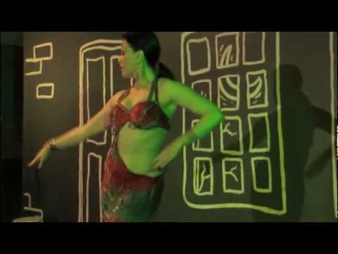 Bellydancer Sacha Biondi at Artifice Las Vegas