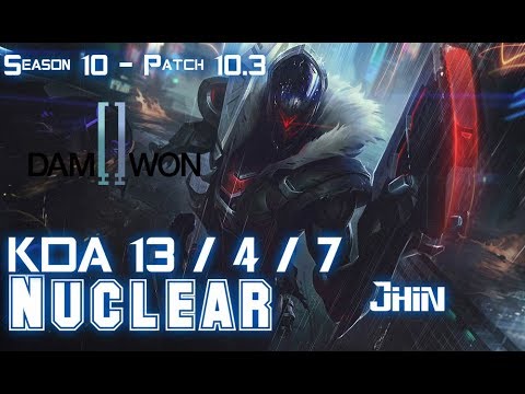 DWG Nuclear JHIN vs MISS FORTUNE ADC - Patch 10.3 KR Ranked