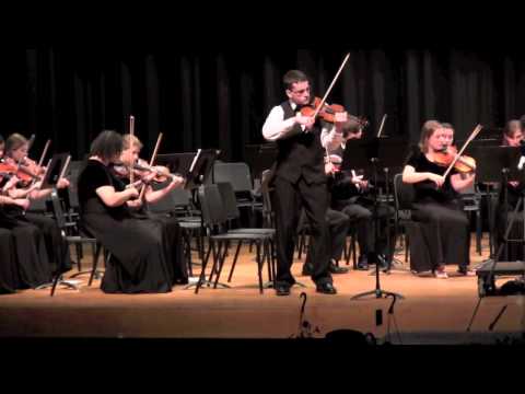 Sean Simmons Senior Orchestra Solo at Atlee High School