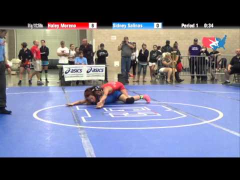 FILA Junior 51 kg / 112.25 lbs. - Haley Moreno vs. Sidney Salinas