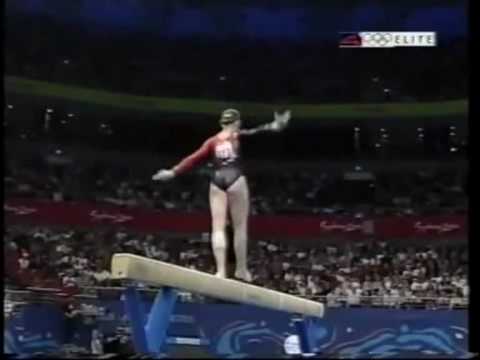 Sigrid Persoon (BEL) 2000 Olympic Prelims - Beam