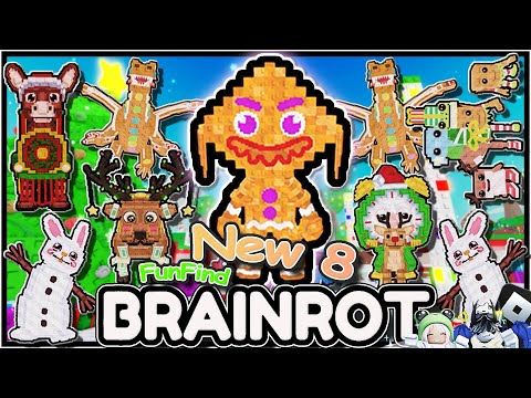 ✨Find New 8 BRAINROTS 🎵Find the Brainrot [265] - Fun Find Game World🎵| @yulyonroblox |🎮ROBLOX | 4K