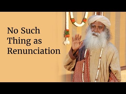No Such Thing as Renunciation - Sadhguru at IIT Madras (Part III)