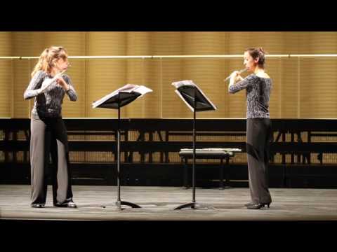 Y. Taïra - Synchronie für zwei Flöten - Ana Laura Dominguez, Marilina Mora