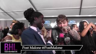 Post Malone shares about his upcoming project, meeting Allen Iverson, and his love for Bud Light