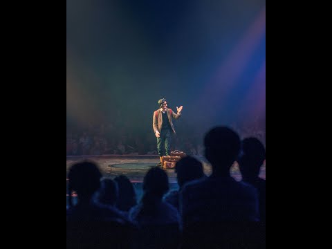 Erwin aus der Schweiz alias Marc Haller im Circus Knie