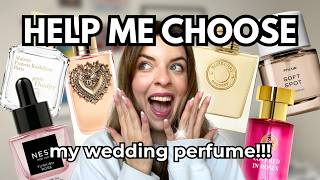 HELP ME PICK MY WEDDING PERFUME 👰✨ | Bridal Fragrance Try-On