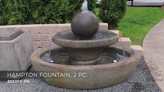 Watch A Video About the Hampton Relic Nebbia LED Outdoor Floor Fountain