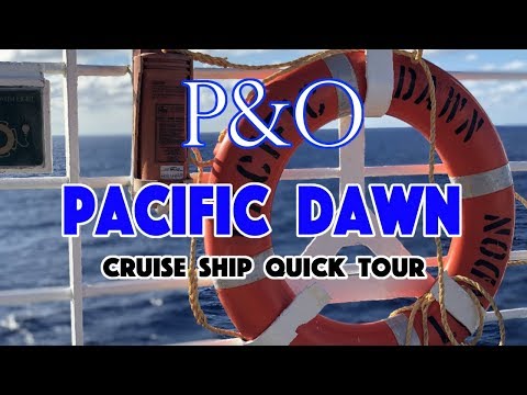 Thumbnail for P&O Pacific Dawn Cruise Ship Quick Tour / 호주 크루즈 P&O 다윈 빠른 투어