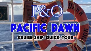 P&O Pacific Dawn Cruise Ship Quick Tour / 호주 크루즈 P&O 다윈 빠른 투어