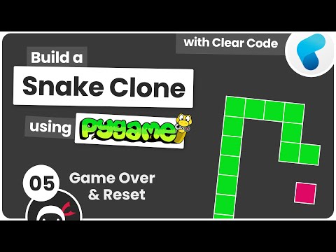 Build a Snake Clone with Pygame 1 Intro Setup