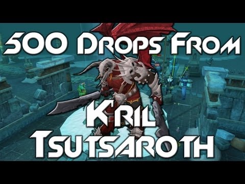 500 Drops From: K'ril Tsutsaroth (Normal)