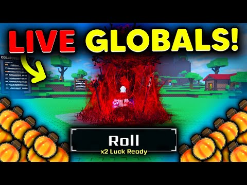 (LIVE) ROLLING HALLOWEEN GLOBALS FOR YOU... | Sol's RNG