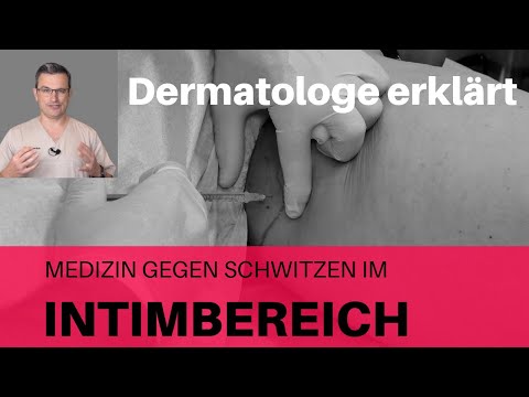 Starkes Schwitzen im Intimbereich. Was hilft?