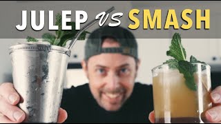 How to make a Mint Julep and the Whiskey Smash