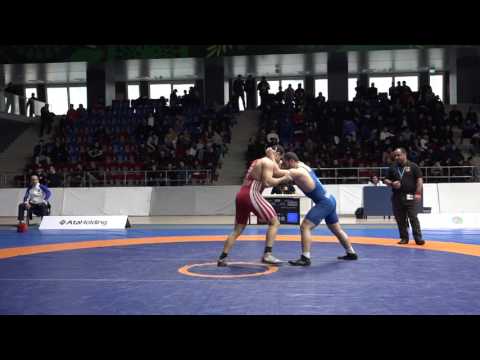 AzÇ-2017: Rüfət Hüseynov - Nəzərşah Fətullayev / 85 kq, bürünc medal görüşü