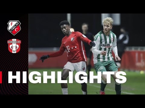 HIGHLIGHTS | Jong FC Utrecht verliest ook van FC Dordrecht