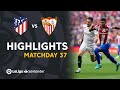 Highlights Atletico Madrid vs Sevilla FC (1-1)