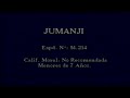JUMANJI 1995 Intro VHS España