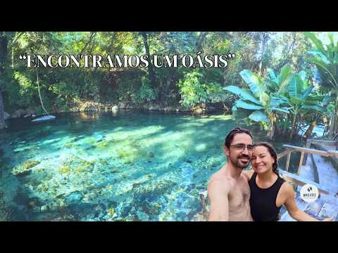 Conhecemos o MENOR RIO do Brasil 😱 Águas mais cristalinas que já vimos! 🇧🇷💦 T01 Ep35