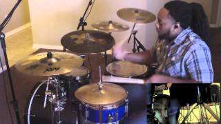 Lalah Hathaway -Small of my back (drum cover)