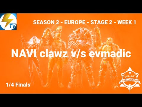 EU Challengers S2 2.1 - 1/4 finals - NAVI clawz v/s evmadic