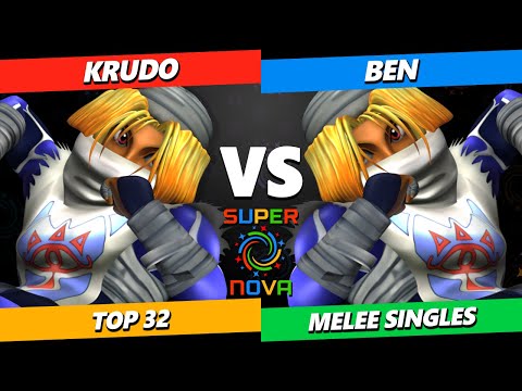 Supernova 2025 - Krudo (Sheik) Vs. Ben (Sheik) Smash Melee Tournament