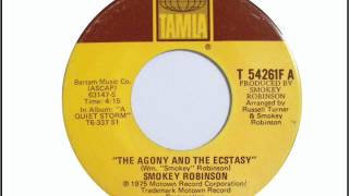 The Agony And The Ecstasy - In The Style Of &quot;Smokey Robinson&quot; - Sung By The Oldies Singer21