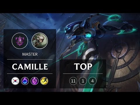 Camille Top vs Heimerdinger - KR Master Patch 9.2