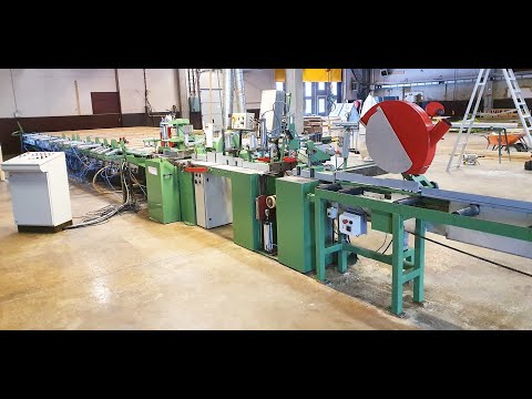 Krüsi CM40 Loghouse Line Processing all