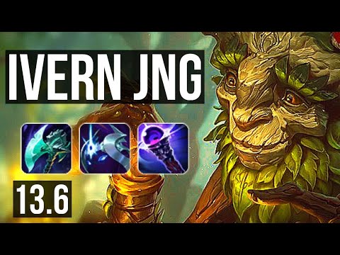 IVERN vs EKKO (JNG) | Rank 4 Ivern, 1.4M mastery, 11/4/17, Legendary | KR Challenger | 13.6