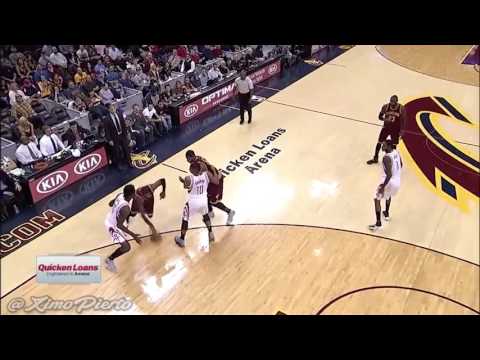 Kyrie Irving Dunks it Down Cavaliers and Rockets November 1st 2016