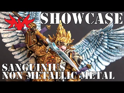 Showcase - Sanguinius NMM Non Metallic Metal Forge World - Phantasos Studio