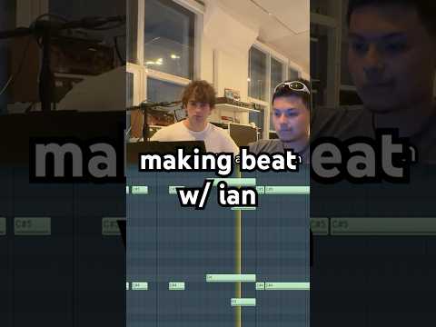 making a beat w/ @iaaaaaaannnnnn #flstudio #magicjohnson #beatmaker