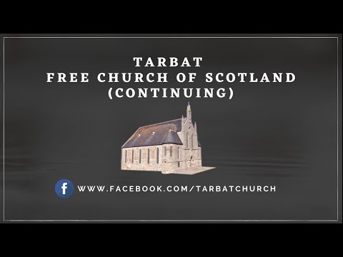 Sunday Service 18/10/2020 Rev. John MacLeod