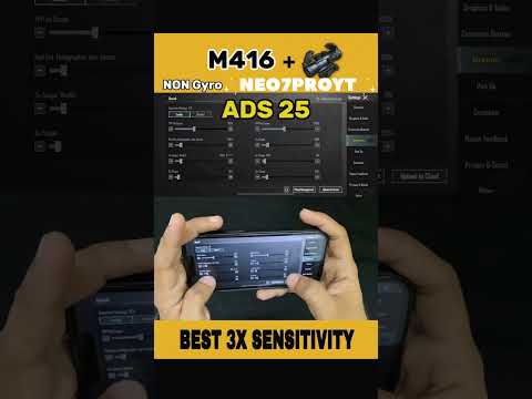 Master Non-Gyro Sensitivity for Android Players #pubgmobile #viralshorts #shortsviral #bgmi