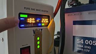 Volt Polska SINUS PRO 800 E 12/230V 500/800W (3SP080012E) - відео 1