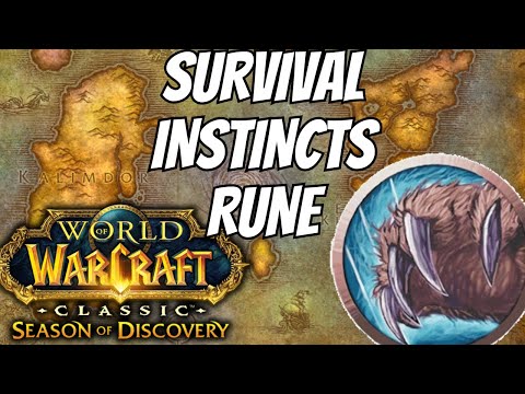 Survival Instincts Rune Location for Druids | Season of Discovery Phase 2